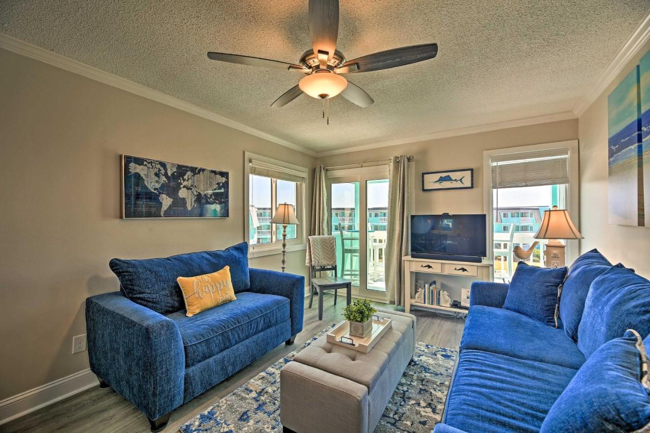 Walk To Beach Ocean-View Atlantic Beach Condo! Luaran gambar