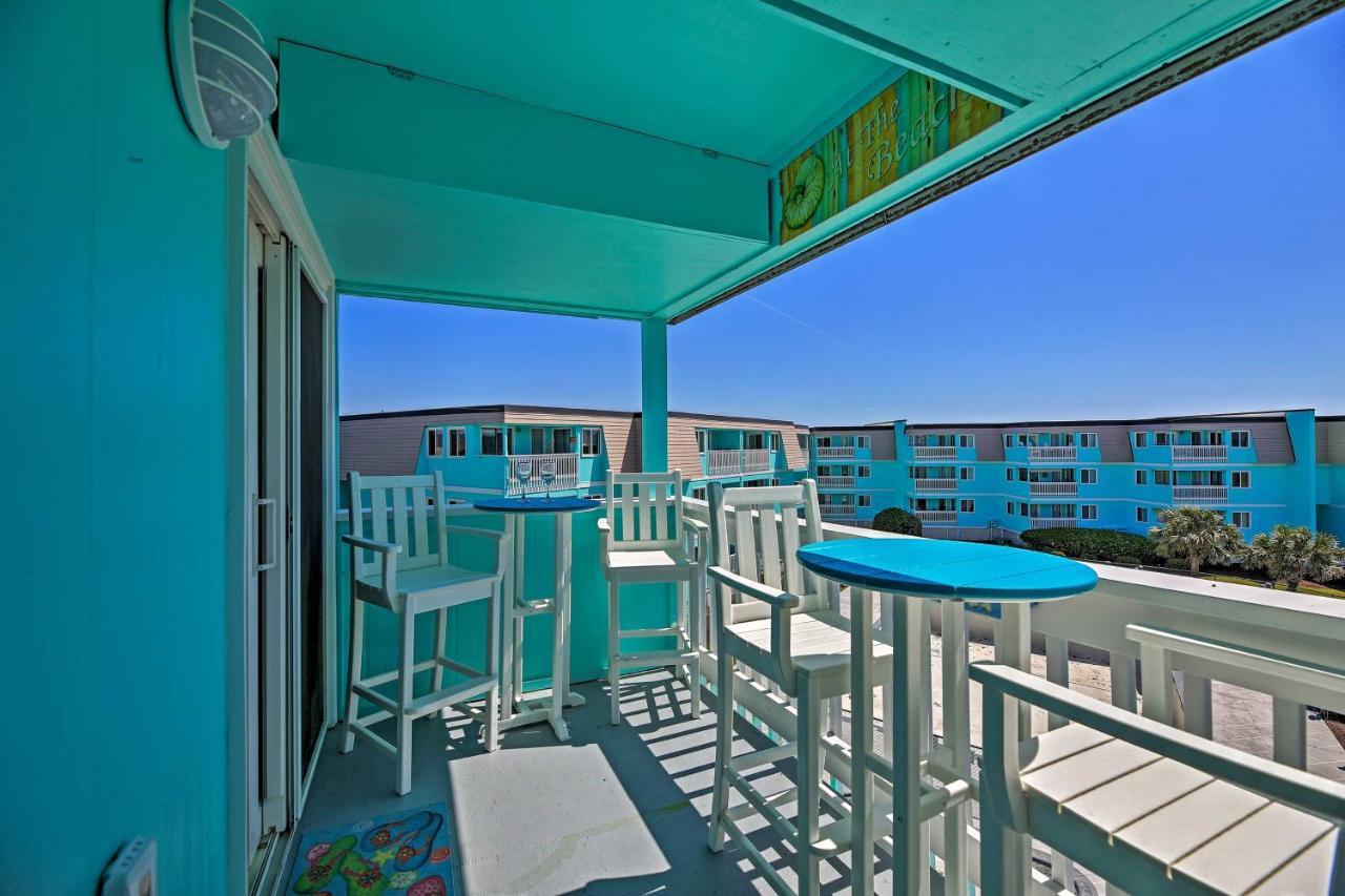 Walk To Beach Ocean-View Atlantic Beach Condo! Luaran gambar
