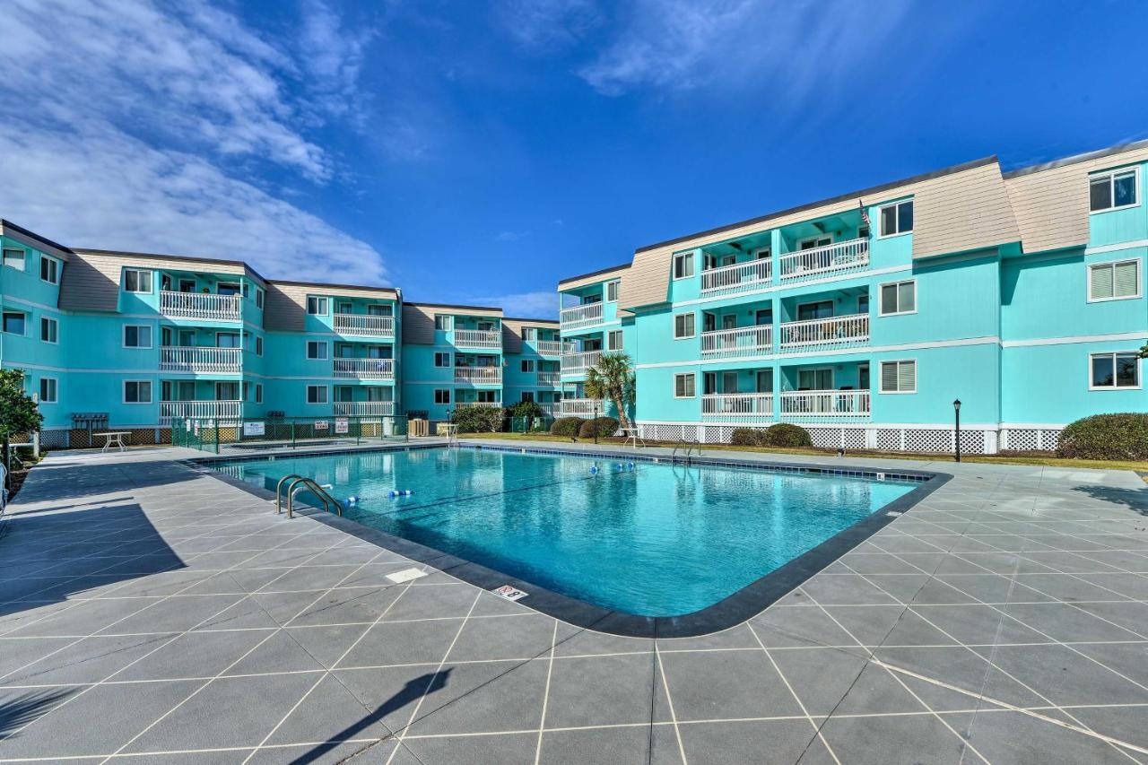 Walk To Beach Ocean-View Atlantic Beach Condo! Luaran gambar